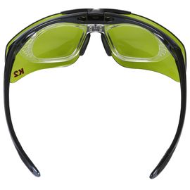 K2 Safety Safety Glasses KP-103B (Light Blue) – Flip-Up Prescription Compatible, UV & IR Protection